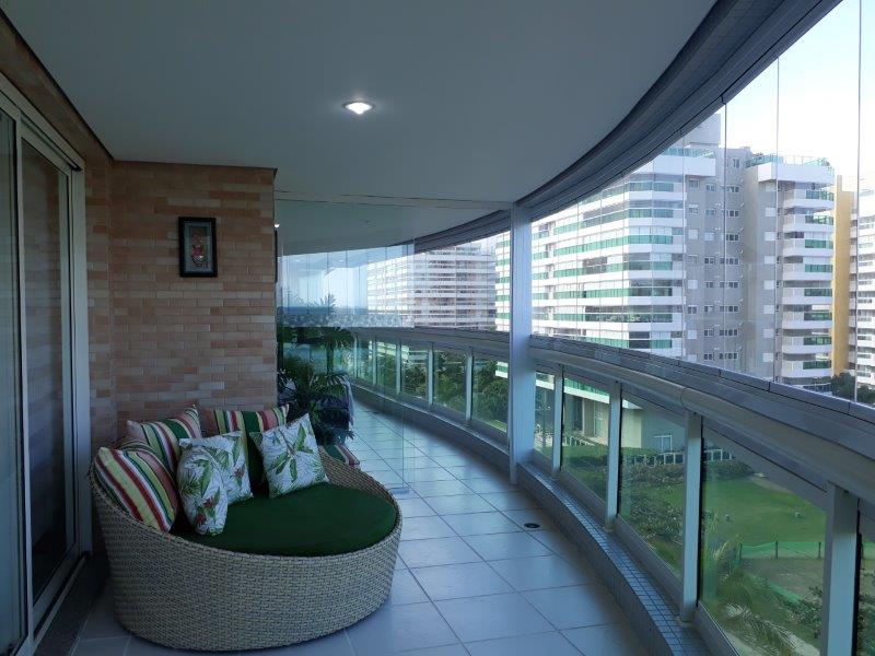 Belíssimo apartamento, pé na areia 143m², com 3 suítes, em Riviera de São Lourenço - Bertioga SP