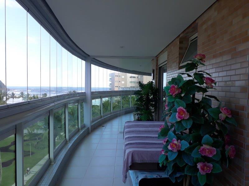 Belíssimo apartamento, pé na areia 143m², com 3 suítes, em Riviera de São Lourenço - Bertioga SP