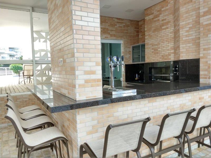 Belíssimo apartamento, pé na areia 143m², com 3 suítes, em Riviera de São Lourenço - Bertioga SP